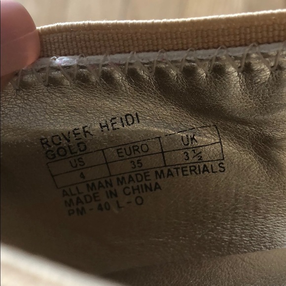 Michael Kors flats. Gold color. - Picture 3 of 3